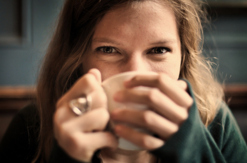 Woman Morning Coffee Now booking this year at Alpine High Window Cleaning for Manson, Chelan, Wenatchee and Leavenworth.